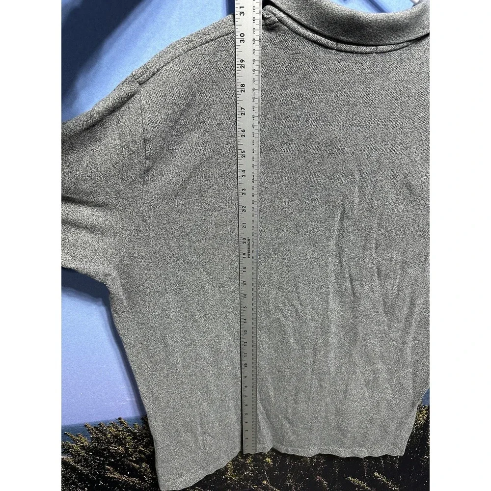 Polo Ralph Lauren Classic Fit Men's Short Sleeve Light‎ Heather Gray Polo XXL